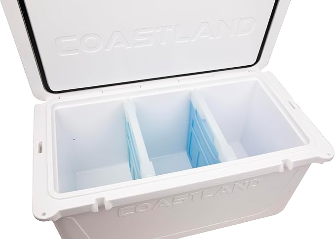 Coastland Delta Series Rotomolded Coolers, Premium Everyday Use Insulated Cooler, Ideal Portable Ice Chest Available in Multiple Capacities & Colors