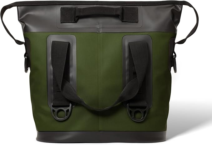 Quiksilver Zipperless Backpack Cooler 30L, Holds 36 Cans, 48 Hour Insulation, Leakproof & Waterproof Design, Heavy Duty TPU, IPX7, Padded Straps, Kangaroo Pockets