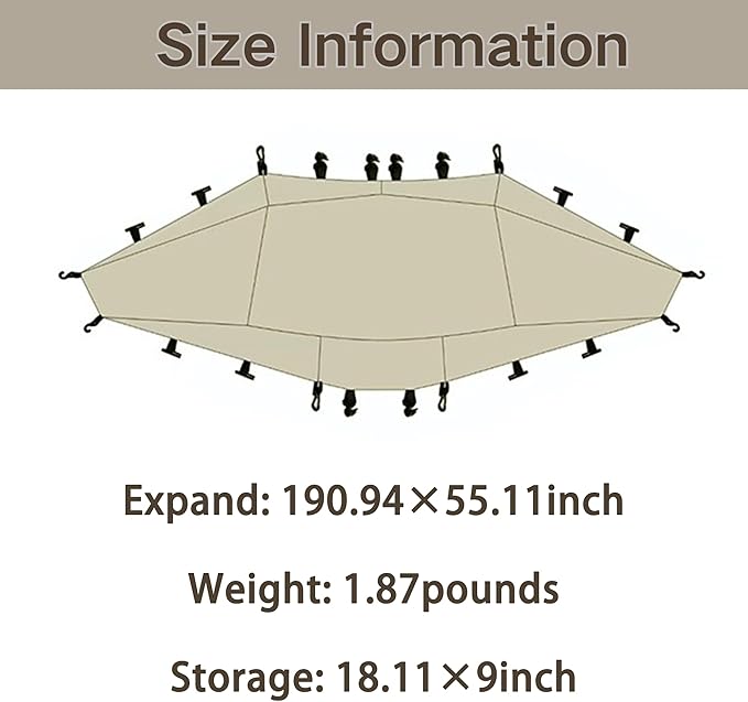 Naturehike Quarter/Hexagonal Camping Tent Canopy Sun Shade,Outdoor Tent for Camping,Fishing,Picnics, Canopy Available with Ground Cloth,Door Curtains, Connector (Connector, Hex and Large)
