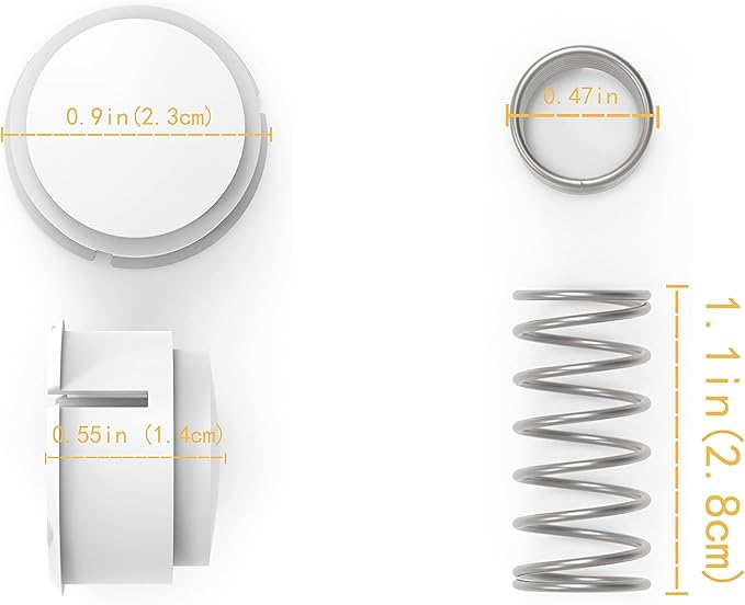 Button and Spring for Igloo Playmate Cooler,Fit Playmate Parts,Button and Spring kit