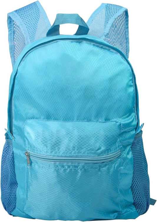 25L Backpack Packable Foldable Ultra Lightweight Water Resistant Durable Camping Travel Hiking Daypack for Men Women (Blue)