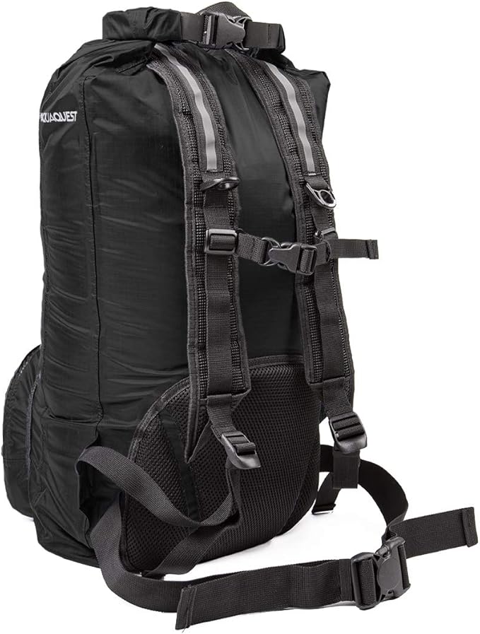 AquaQuest Himal Backpack – 100% Waterproof Dry Bag Backpack – 30L Lightweight – Black, Blue, Camo