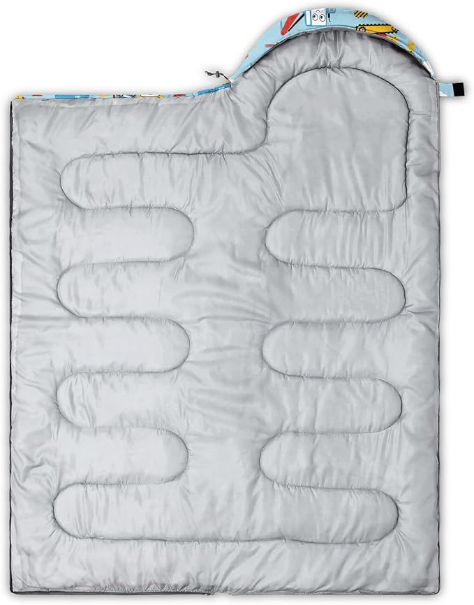 Sleeping Bags for Adults and Kids Backpacking Camping Sleeping Bags for Girls and Boys Lightweight Waterproof Cold/Warm 3-Season