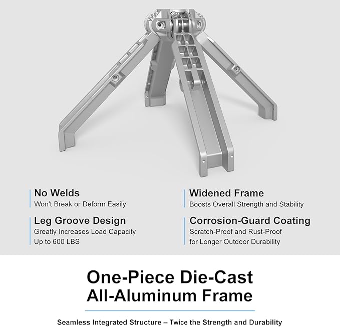 Camping Chairs for Adults, Supports 600 Lbs Lightweight Folding Camping Chair, Collapses to Size of Water Bottle Portable Camping Chair for Outdoor, Beach, Lawn, Travel, Picnics