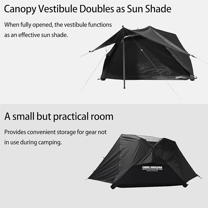 Air Godong Inflatable Camping Tent with Rainfly Hand Pumb Groundsheet, Easy Set up 2 Person Glamping Outdoor 4 Season Air Blow Up Tents,Waterproof Windproof, Clear Skylight