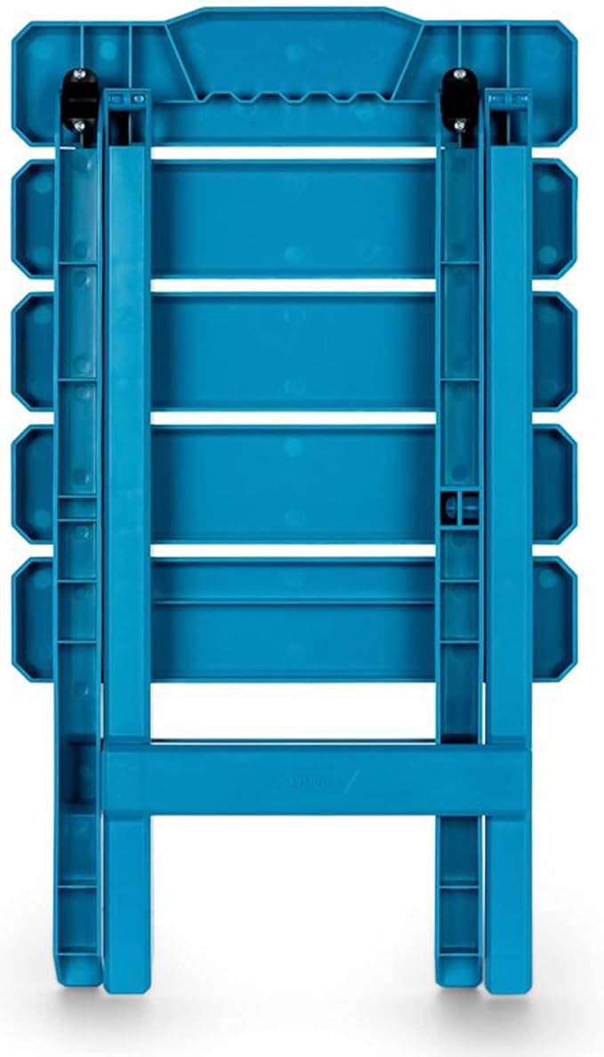 Camco 51680 Small Quick-Folding Adirondack Table, Plastic, Aqua