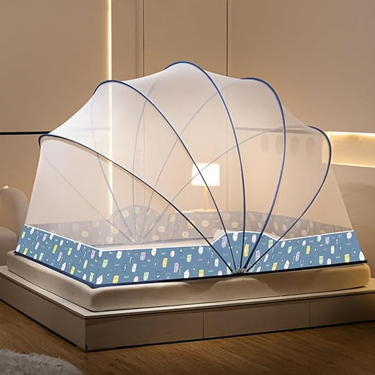 Foldable Mosquito Net, Summer Portable Household Blackout Bed Canopy, Installation-Free Pop-Up Bed Net Tent, Suitable for Indoor Or Outdoor(C,39.4x76.8x49.2in)