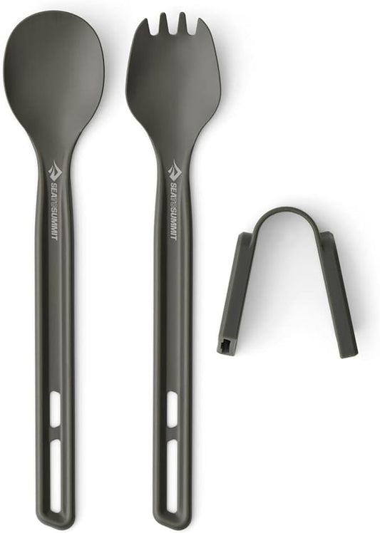 Sea to Summit Frontier Ultralight Cutlery Set, Long Handle Spoon and Spork