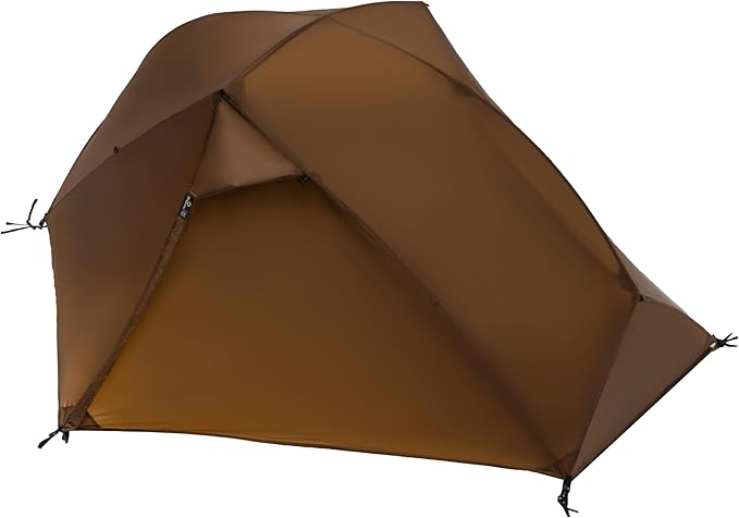 Thous Winds Camping Tent, 1 Person Lightweight Tent for Backpacking, Ultralight Easy Setup Waterproof Camping Tent, for Outdoor Trekking Mountaineering