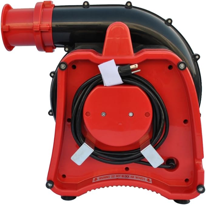XPOWER BR-282A 2 HP Commercial Indoor/Outdoor Inflatable Blower For Bounce Houses, Movie Screens, Arches
