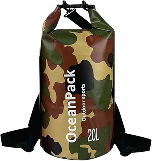 Dry Bag Waterproof for Women, 5L/10L/20L Roll Top Lightweight Dry Storage Bag Backpack for Travel, Swimming, Boating, Kayaking, Camping, Beach Paddle boarding Accessories