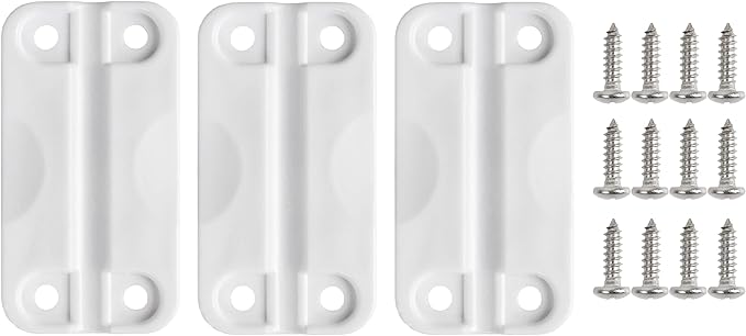 LBB-Parts Cooler Hinges for Igloo Ice Chest, Cooler Replacement Hinge Parts,Set of 3