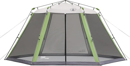 Coleman Skylodge Screened Canopy Tent with Instant Setup 10x10/15x13ft Portable Screen Shelter with 1-Minute Setup for Bug-Free Lounging Great for Picnic Yard Beach Park Camping & More