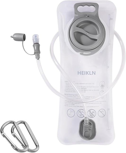 Hydration Bladder 1.5L-2L-2.5L-3L,Leak Proof Water Reservoir, BPA Free Military Water Storage Bladder Bag Hydration Pack Replacement Easy Clean for Bicycling Hiking Camping Hunting Running