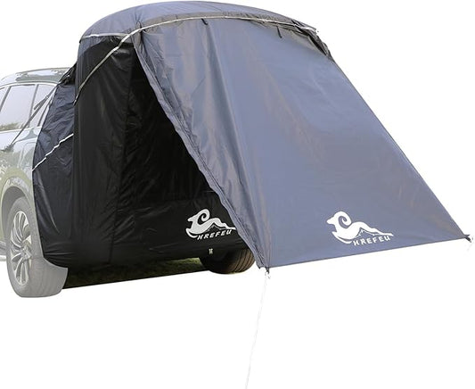 SUV Tent Car Awning, UPF 50++ with Portable Waterproof Storage Bag, Tear-Resistant, Large Space, Good Vision, Smooth Ventilation, Suitable for Outdoor Beach Camping Auto Canopy Shade…