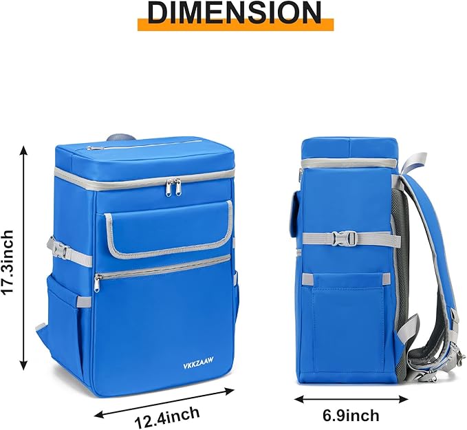 Backpack Cooler Insulated Leak Proof 36 Cans,Cooler Backpack Insulated Waterproof for Men Women Beach Camping Lightweight Cooler