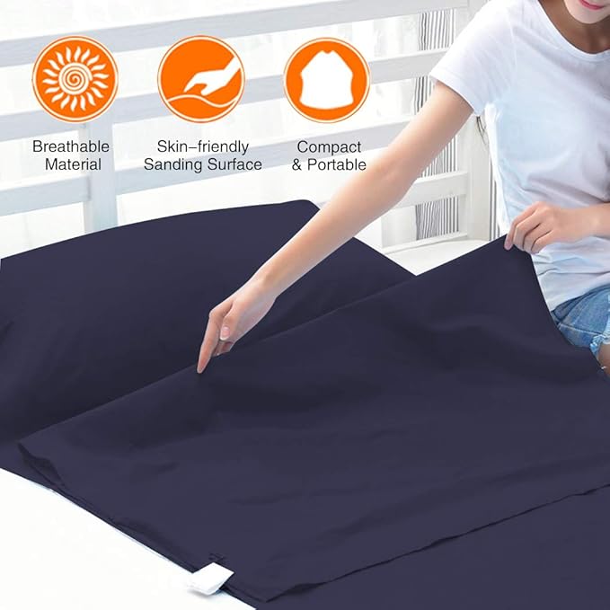 Sleeping Bag Liners Lightweight Travel Camping Sheet Sleep Bag Liner Adults Lightweight Warm Weather Hotel Compact Portable Sleeping Sack Indoor Outdoor Hostels Traveling Backpacking Hiking Blankets