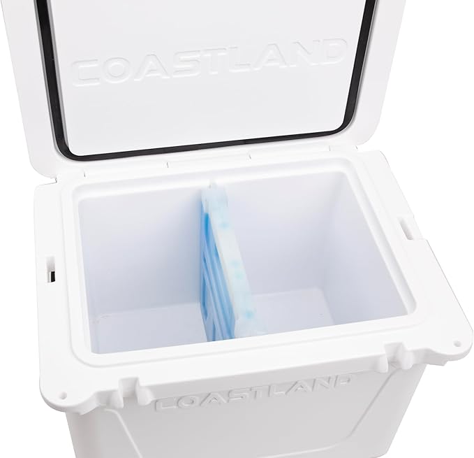 Coastland Delta Series Rotomolded Coolers, Premium Everyday Use Insulated Cooler, Ideal Portable Ice Chest Available in Multiple Capacities & Colors