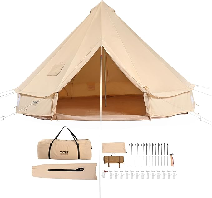 VEVOR Tents Canvas Bell Tent