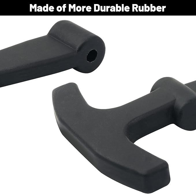 Replacement Lid Latches, 2 Pack, Compatible with Yeti Hard Coolers & Other Related Coolers, More Durable Rubber & Improved Design