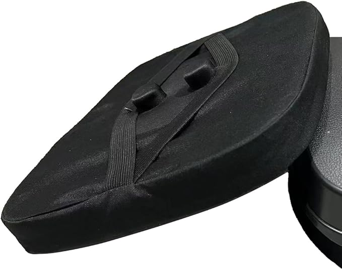 Seat Cushion for Square Collapsible Stools (Exclude Stool), Original & Authentic Thick Chair Pad, Fits 10-Inch Square Telescopic Retractable Folding Stools (Cushion Only)