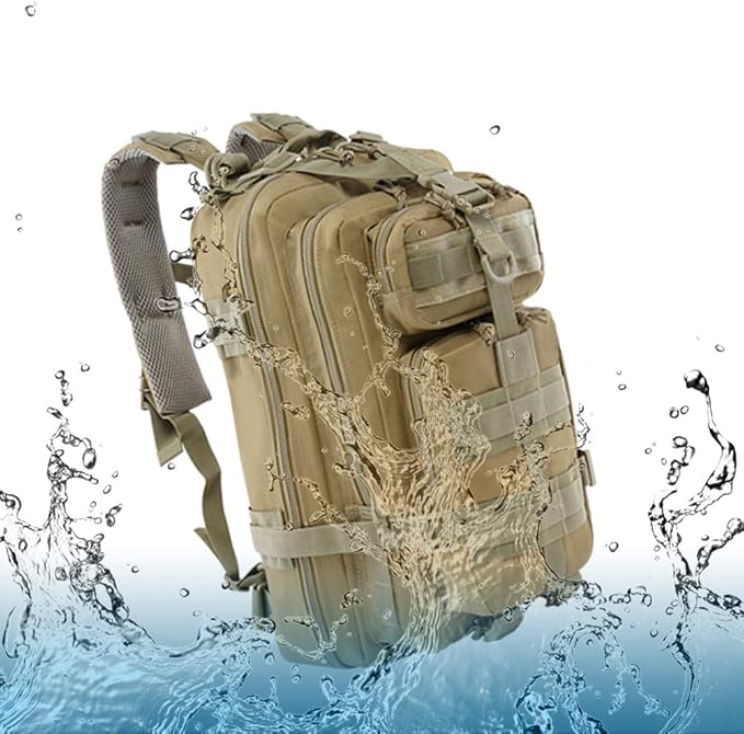 ROARING FIRE Military Tactical Assault Backpack, EDC Outdoor Backpack, Trekking Backpack, 30L Army Rucksack Molle Pack, Go Bag, Get Home Bag for EDC, Camping, Hiking