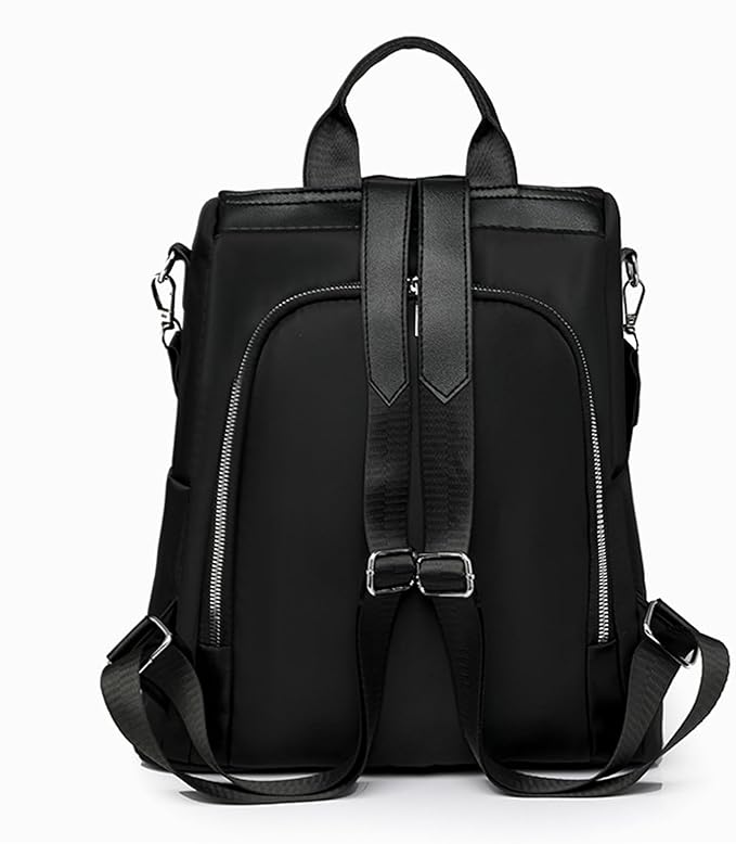 Anti-Theft Leisure Backpack | Multi-Purpose Large Capacity Lightweight Shoulder Bag | Classic Nylon Crossbodys Bags for Female Male