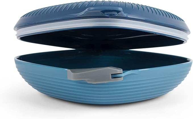 UCO Recycled ECO 4-Piece Camping, Backpacking, Outdoor Kitchen Gear Mess Kit with Bowl, Plate, Utility Spork Utensil