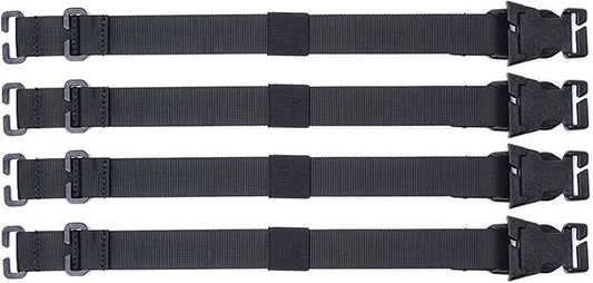 MiOYOOW 4PCS Tactical Molle Straps, Portable Molle Backpack Straps Accessories for Outdoor Camping Hiking Mountaineering