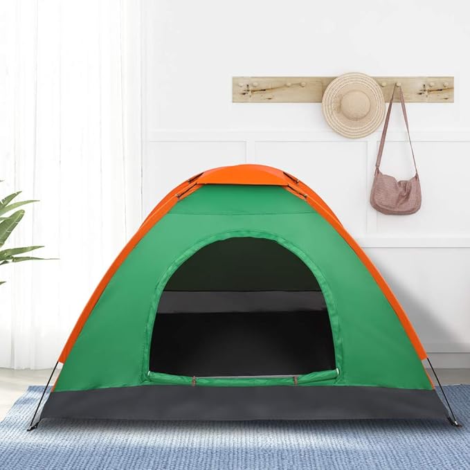 Large Camping Instant Tents,Automatic Waterproof Family Camping Tent,Easy Setup Camping Tents,Lightweight Backpacking Tent,for Outdoor Beach Hunting Hiking Travel