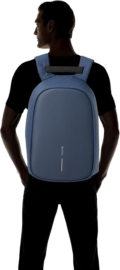 XDDesign Bobby Hero 20 Liter Anti Theft Laptop Backpack with Padded 17" Laptop Sleeve, Recycled Material, Waterproof, USB Charging Port, travel backpack carry on flight approved for men and women