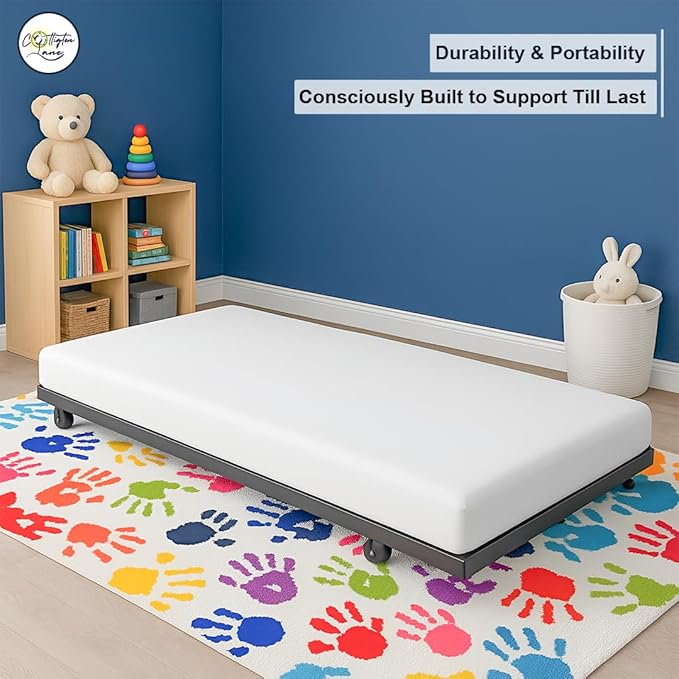 Cot Fitted Sheet 28 x 75, 100% Egyptian Cotton, 1 PC Cot Size Bottom Sheet Only, Perfect for Narrow Twin, Camp Bunk, Army Cots, Trifold Mattress, Camping Cot, Guest Bed Replacement(White)