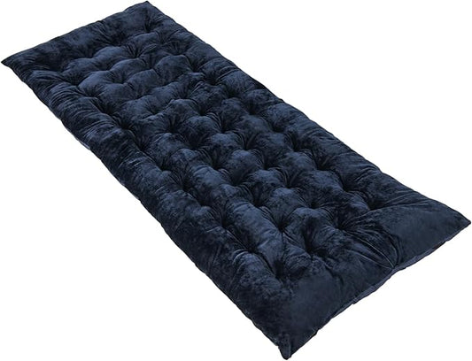 GOFLAME Camping Cot Mattress, Sleeping Cot Pad with Soft and Breathable Crystal Velvet, 75” x 27.5” Lightweight Comfortable Camping Cot Pad for Outdoor Hiking Vacation Traveling