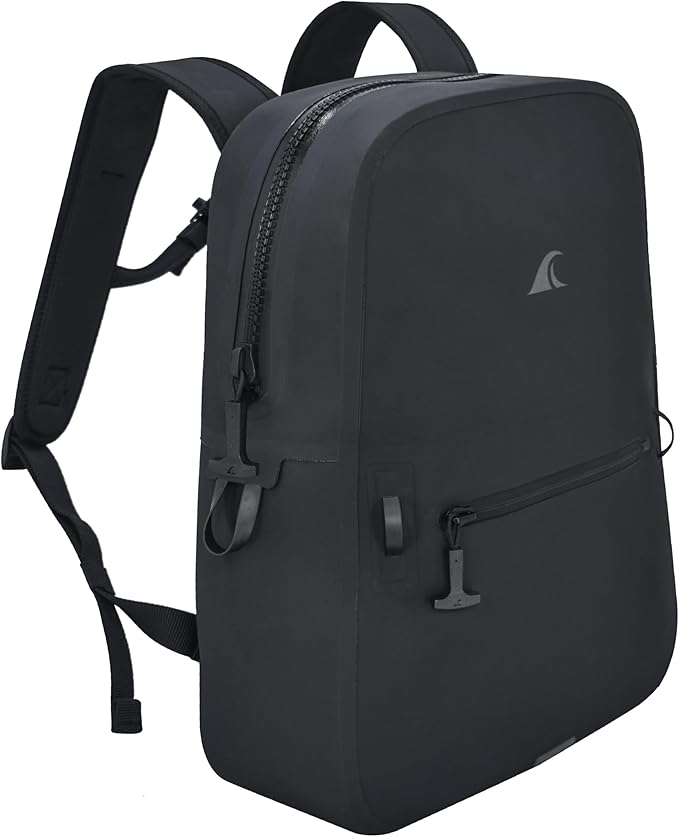 Breakwater Supply™ Fogland Waterproof IP68 Submersible Backpack with Airtight Zippers | Laptop Travel Outdoors | 25L 20L 15L | 100% Waterproof, Submersible, Airtight Zippers, Travel Outdoors