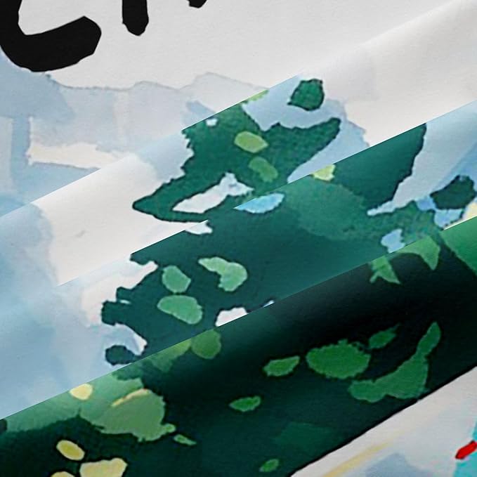 Camper Adventure Kids Blackout Curtains,Bonfire Campfire Pine Tree Rustic Boys Girls Room Decor,Star Moon RV Trailer Window Drapes,Summer Green 2 Panels,42Wx90L inch