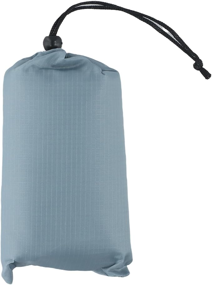 Outside Camping Rain Tarp, Waterproof Portable Tarp Shelter Rain Tarp Sun Shade Shelter for Outdoor Adventures(Medium Gray 140x200CM)