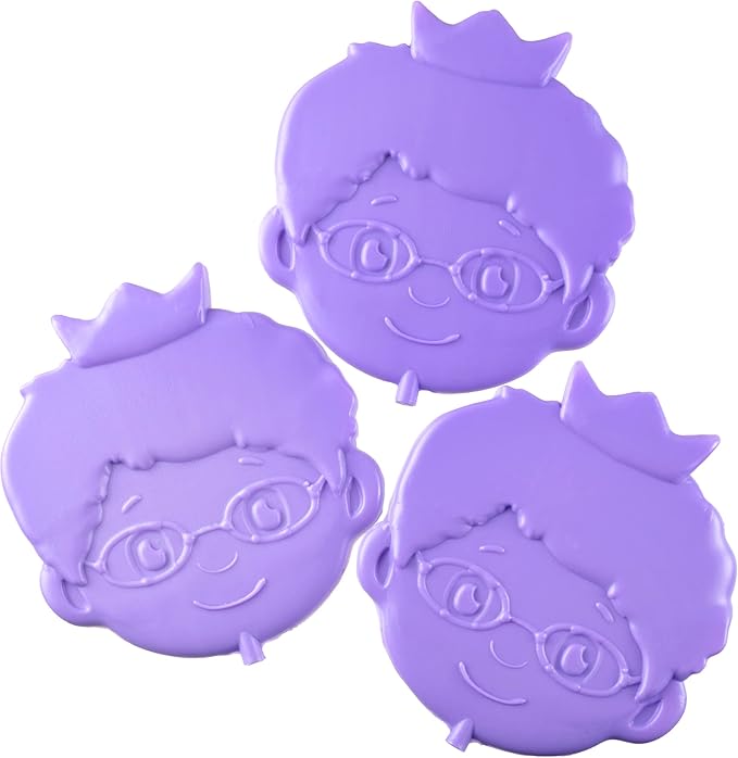 Prince Wednesday Daniel Tiger Reusable Hard Ice 3 Pack- Slim Lightweight Design, Cool Thin Freezer Packs Keeps Food Cold for Longer- Easily Fits Inside Kids School Lunch Box Bento or Insulated Bag