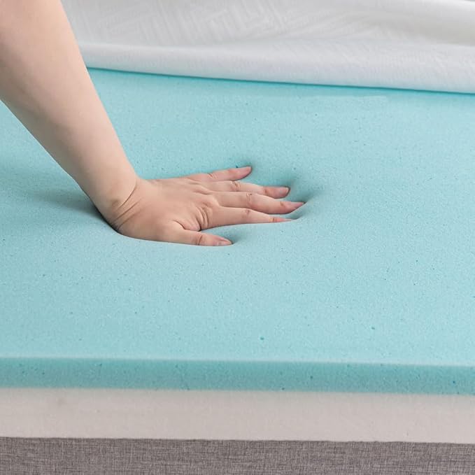 3" Thick Memory Foam Camping Mattress for Outdoor Sleeping,Travel Car Tent Truck Camping,Cot/Twin Size Floor Guest Bed with Waterproof Velvet Cover,Travel Bag