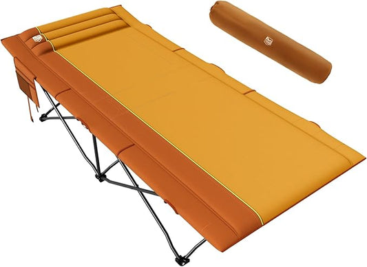 TIMBER RIDGE Extra Wide Heavy Duty Camping Cot for Adult, Easy Set Up Oversized Sleeping Cot with Carry Bag for Camping, Travel and Outdoors, Support up to 450lbs