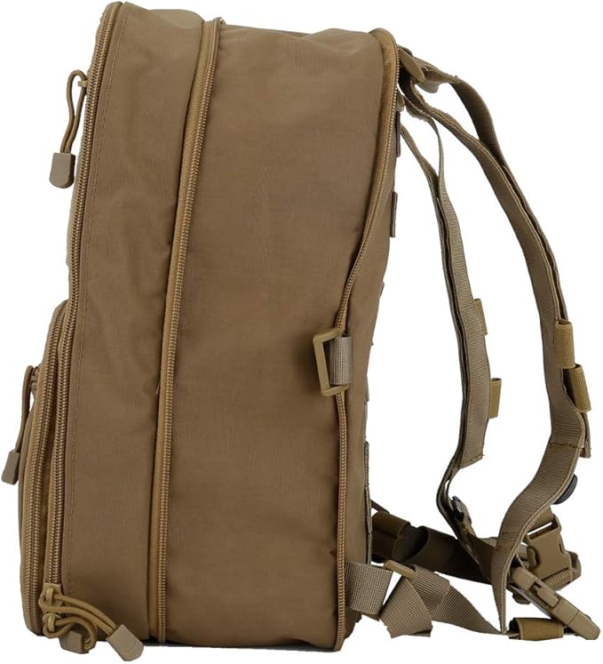 Flatpack, Tactical Backpack, Military MOLLE backpacks for Men Outdoor Hunting Camping Airsoft - Expandable