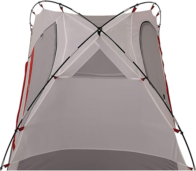 ALPS Mountaineering Meramac 4-Person Tent, Gray/Red