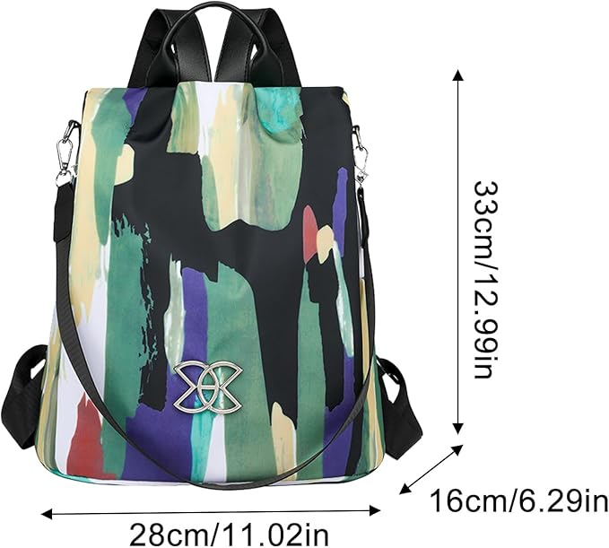 Anti Theft Backpack | Large Capacity Backpack | Stylish Crossboody Bag | Waterproof Portable Travel Bag | Lightweight Backpacks Bishe Bags For Business And Leisure Occasions