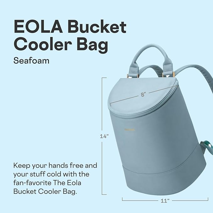 Corkcicle EOLA Cooler Backpack, Waterproof and Leak Proof Insulated Bag, Perfect for Wine, Beer, and Ice Packs