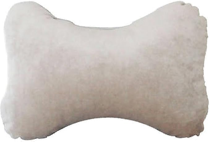 Wear Sierra Car Neck Pillow for Driving Comfort - Soft Microfiber Headrest Cushion with Elastic Strap for Pain Relief and Neck Support - Universal Travel Pillow for Car Seat or SUV