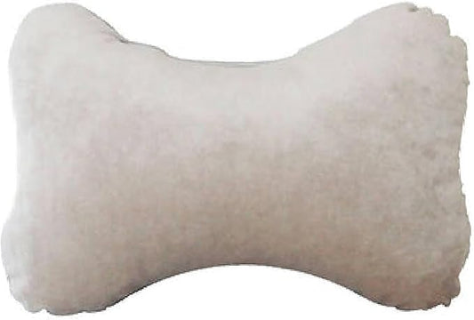 Wear Sierra Car Neck Pillow for Driving Comfort - Soft Microfiber Headrest Cushion with Elastic Strap for Pain Relief and Neck Support - Universal Travel Pillow for Car Seat or SUV