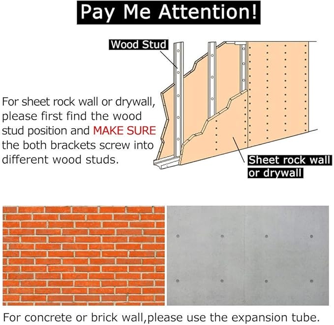 Need Wall Mounted Desk - Heavy Duty Folding Work Table Length 36" Width 20"/Small Space Hanging Desk Perfect Addition to Home/Office/Kitchen & Dining Room AC15CB(9050)