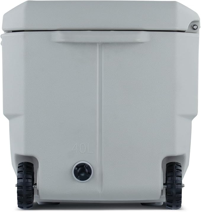 Max Cooler Box (40L) Outdoor Activities, Such as Camping, Fishing, Hiking, and picnics. Box Keeps Cold to 180 Hours (7.5 Day)