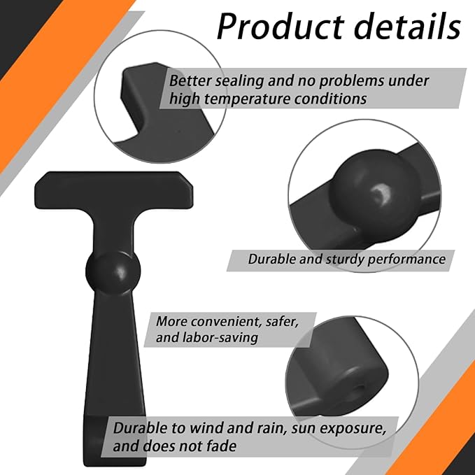 4 Pack Heavy Duty Cooler Latches Compatible with YETI RTIC Coolers