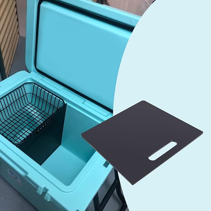 Cooler Divider Cutting Board -Size 65 Compatible with Yeti Tundra 65 Quart Models Cooler Accessories,Black