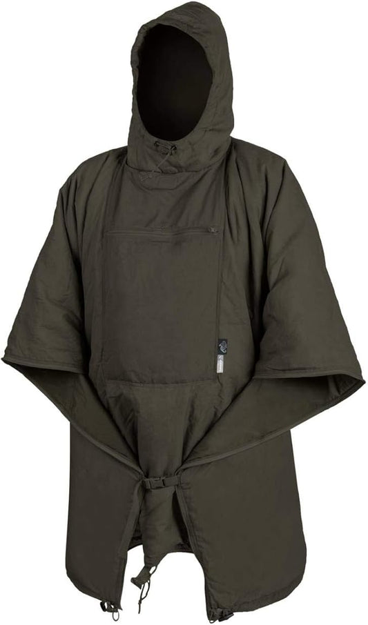 Helikon-Tex Swagman Roll Military Poncho - Multi-purpose Poncho & Emergency Poncho - Survival Gear - Woobie Blanket & Jacket